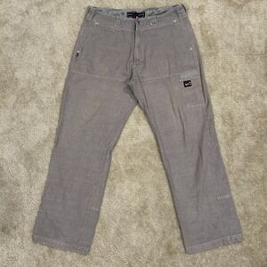 Vintage Path‎ Farm Chino Pants Mens Size 38 Gray Preowned Straight Leg Workwear